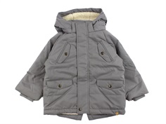 Lil Atelier pewter winter jacket